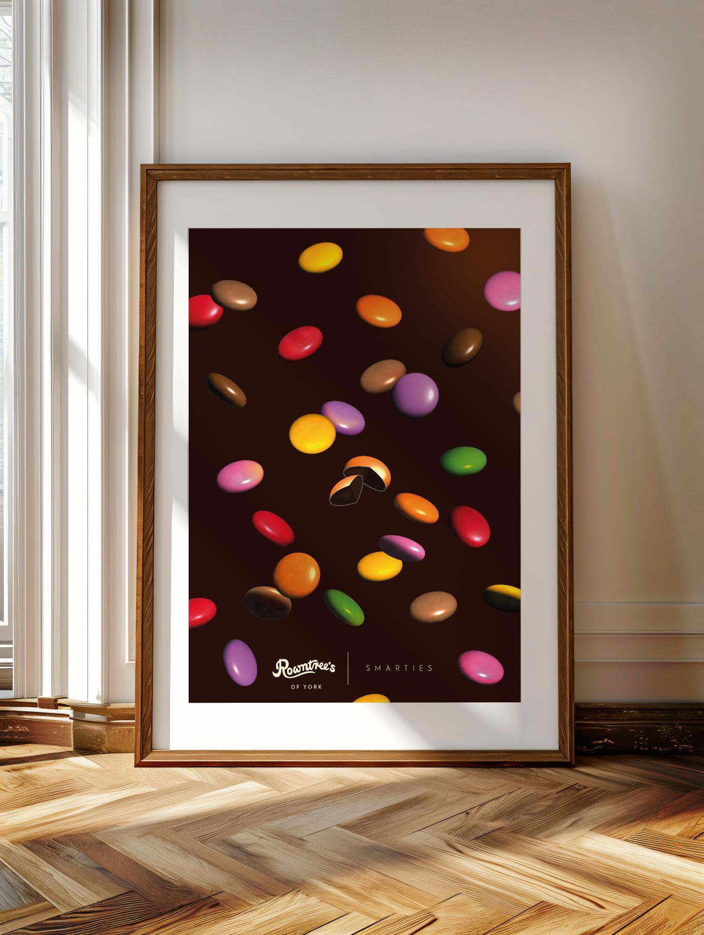 Smarties Framed